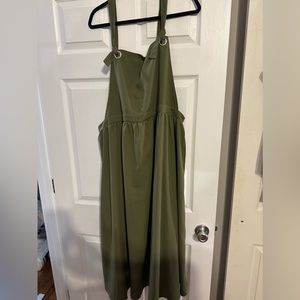 Army green dress